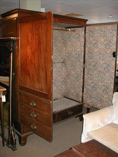 George III mahogany antique wardrobe1.jpg